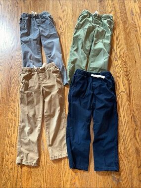 Cat & Jack boys Pull-On Pants - bundle of 4 - size 6 slim